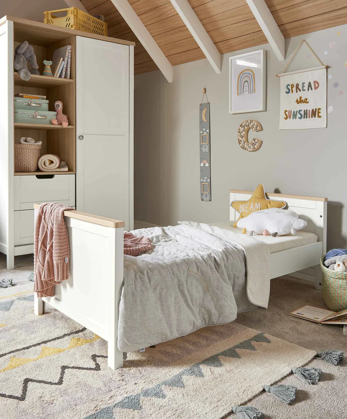 Mamas & Papas Harwell 2 Piece Furniture Set - White