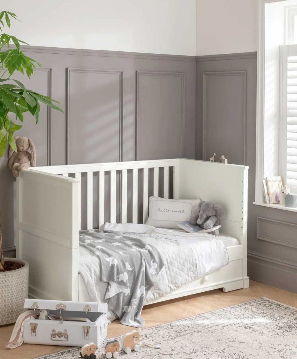 Mamas & Papas Oxford 2 Piece Furniture Set - Pure White