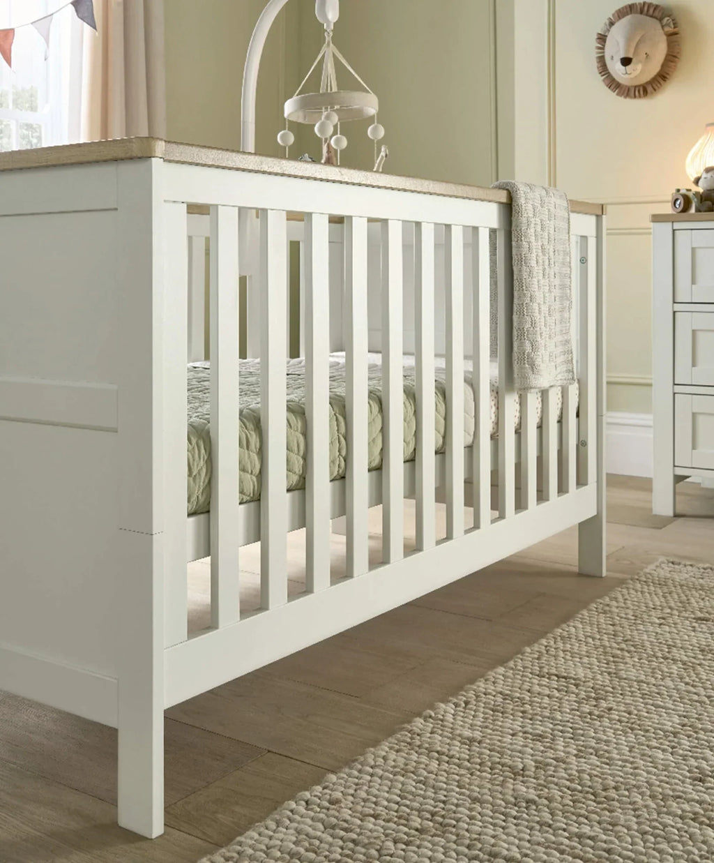 Mamas & Papas Wedmore 3 Piece Furniture Set - White/Natural