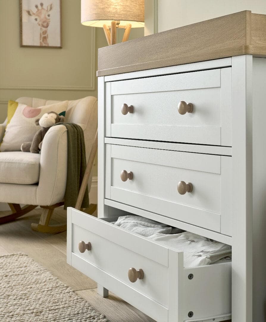 Mamas & Papas Wedmore 2 Piece Furniture Set - White/Natural
