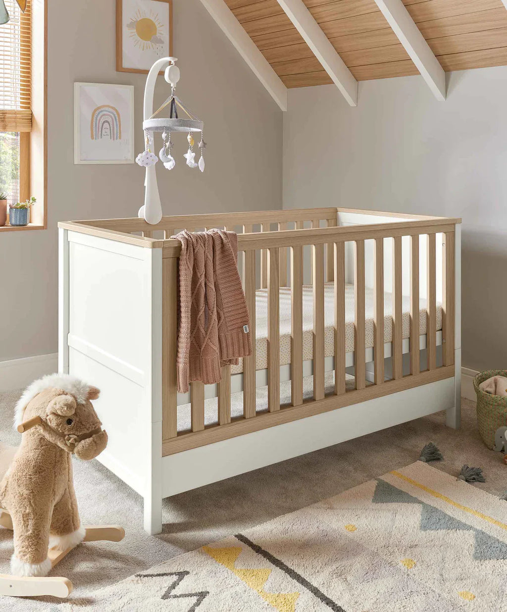 Mamas & Papas Harwell 2 Piece Furniture Set - White