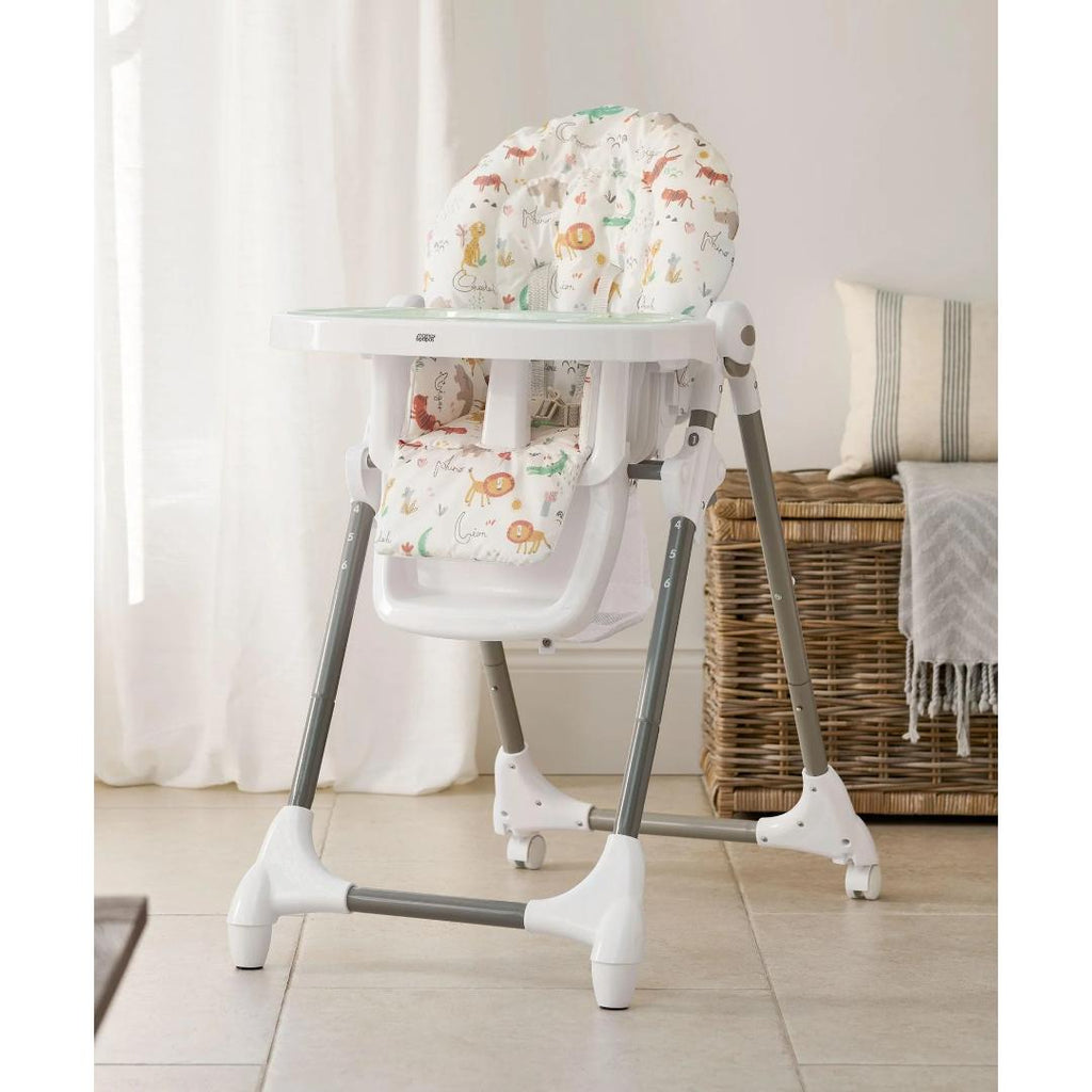 Mamas and Papas Snax Highchair - Jungle Alphabet