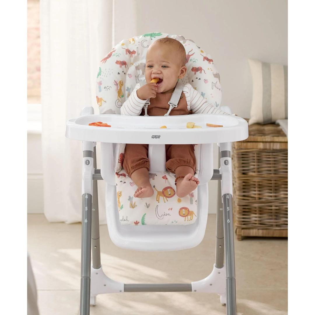 Mamas and Papas Snax Highchair - Jungle Alphabet