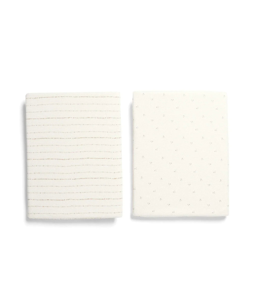 Mamas & Papas Oatmeal Universal Crib Sheets - 2 Pack