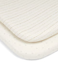Mamas & Papas Oatmeal Universal Crib Sheets - 2 Pack