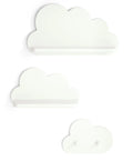 Mamas & Papas White Cloud Shelves and Coat Hook Set