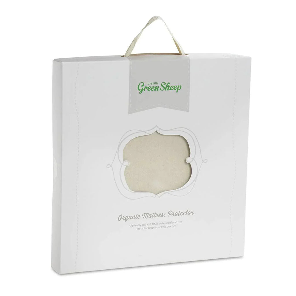 The Little Green Sheep - Organic Mattress Protector - Boori 70x132cm