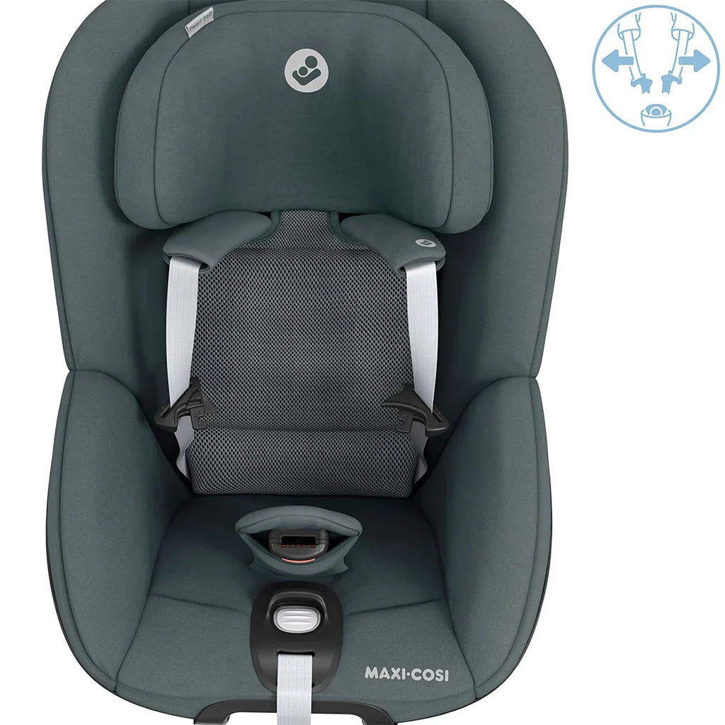 Maxi-Cosi Pearl 360 i-Size Car Seat - Authentic Graphite (No inlay)