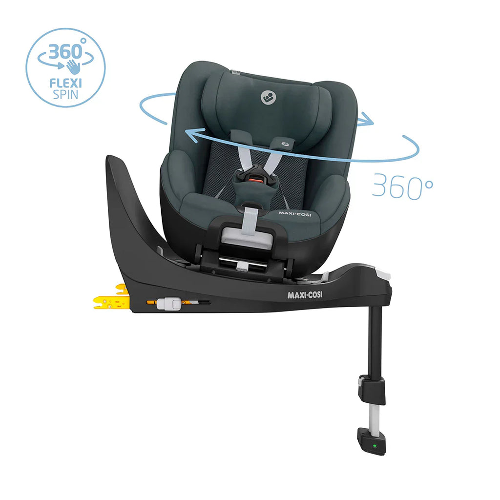 Maxi-Cosi Pearl 360 i-Size Car Seat - Authentic Graphite (No inlay)