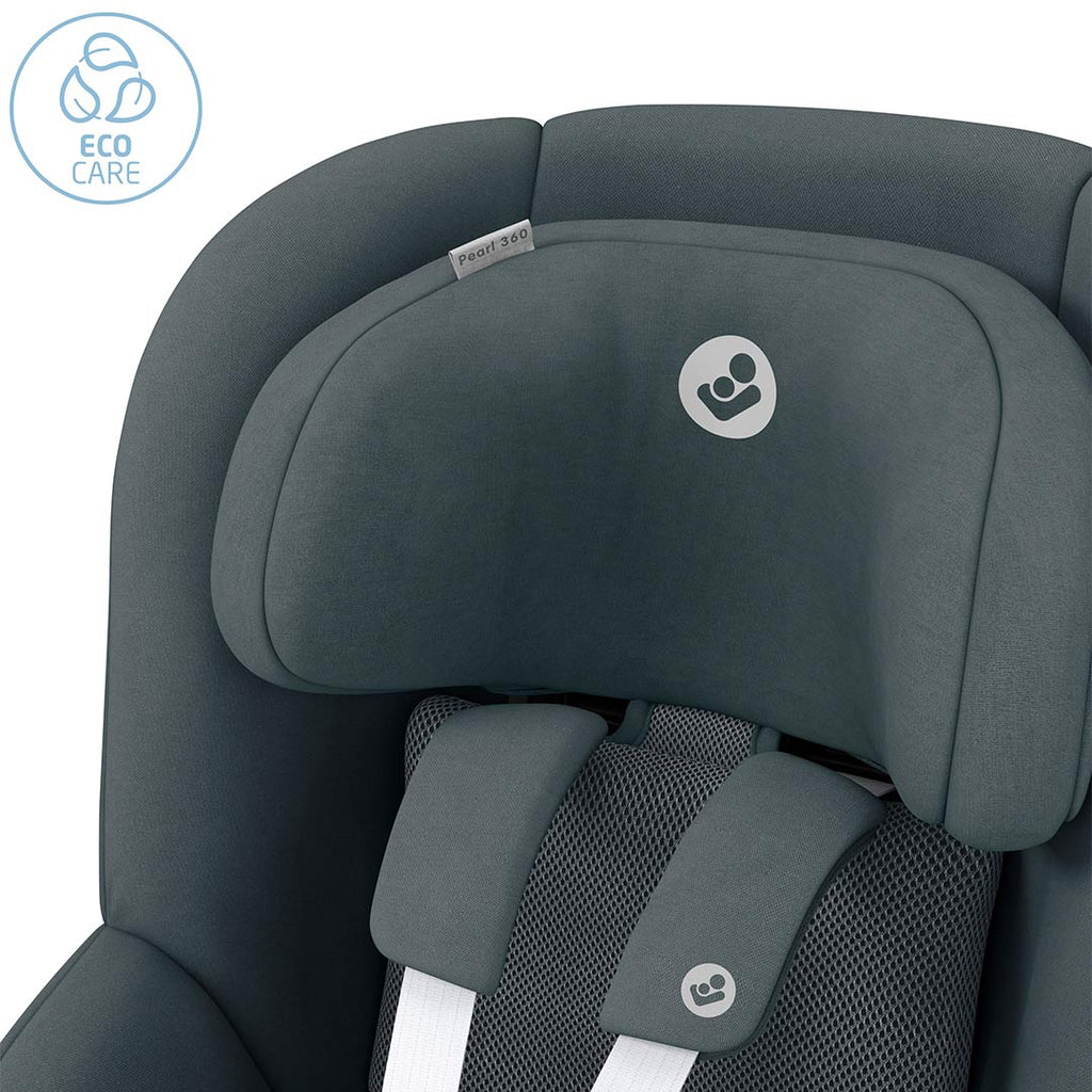 Maxi-Cosi Pearl 360 i-Size Car Seat - Authentic Graphite (No inlay)