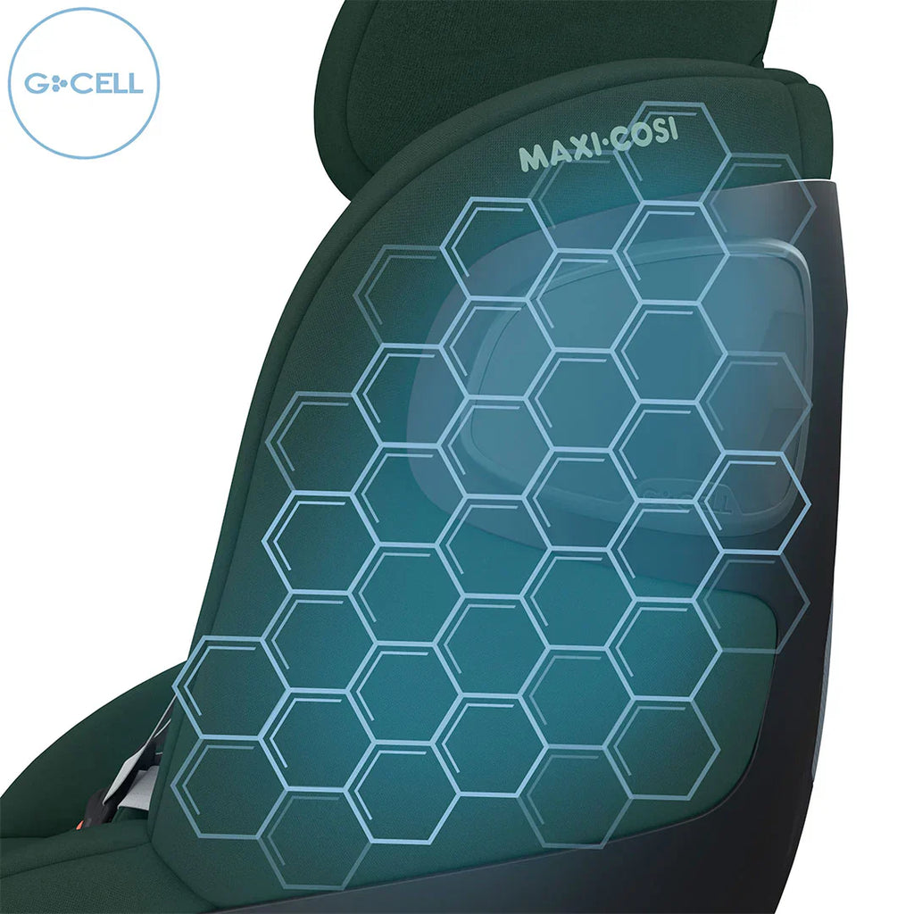 Maxi-Cosi Pearl 360 i-Size Car Seat - Authentic Green (No inlay)
