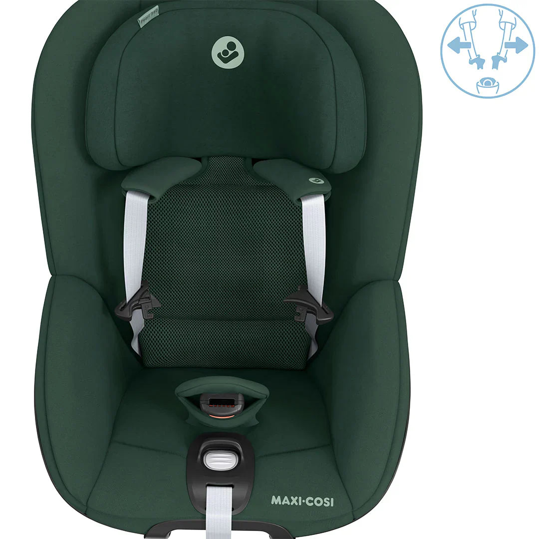 Maxi-Cosi Pearl 360 i-Size Car Seat - Authentic Green (No inlay)