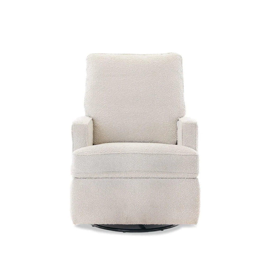 Obaby Madison Swivel Glider Recliner Chair - Bouclé Style