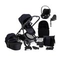iCandy Orange 4 Pushchair & Cybex Cloud T Bundle | Black Edition