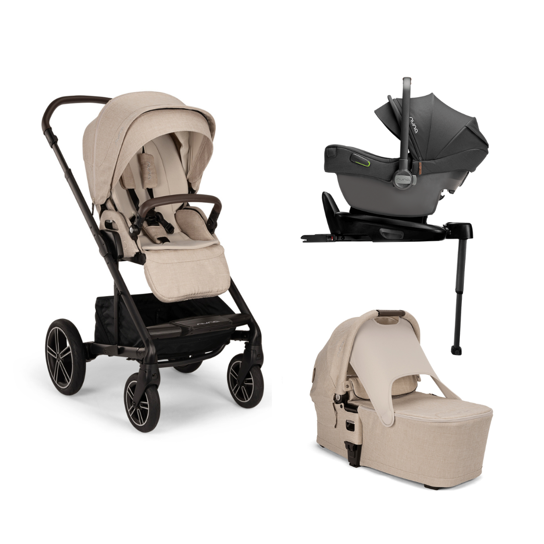 Nuna MIXX Next Generation Pipa Bundle | Biscotti