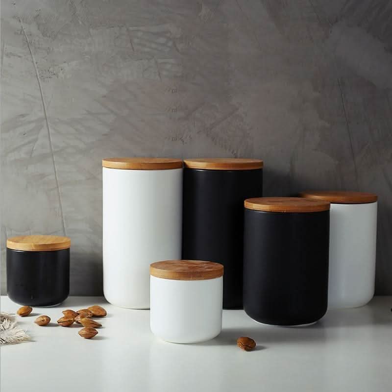 BambooFresh ceramic storage jars - Airtight & stylish for every kitchen