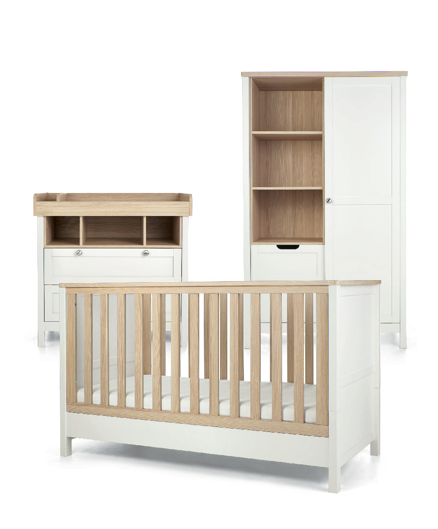 Mamas & Papas Harwell 3 Piece Furniture Set - White