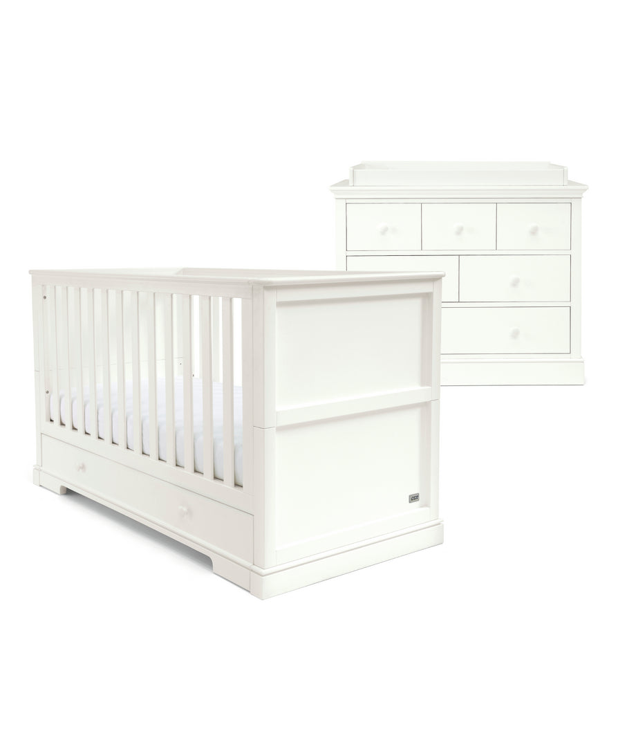 Mamas & Papas Oxford 2 Piece Furniture Set - Pure White