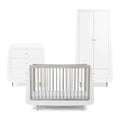 Snuzkot 3 Piece Nursery Furniture Set - The Natural Edit - Silver Birch