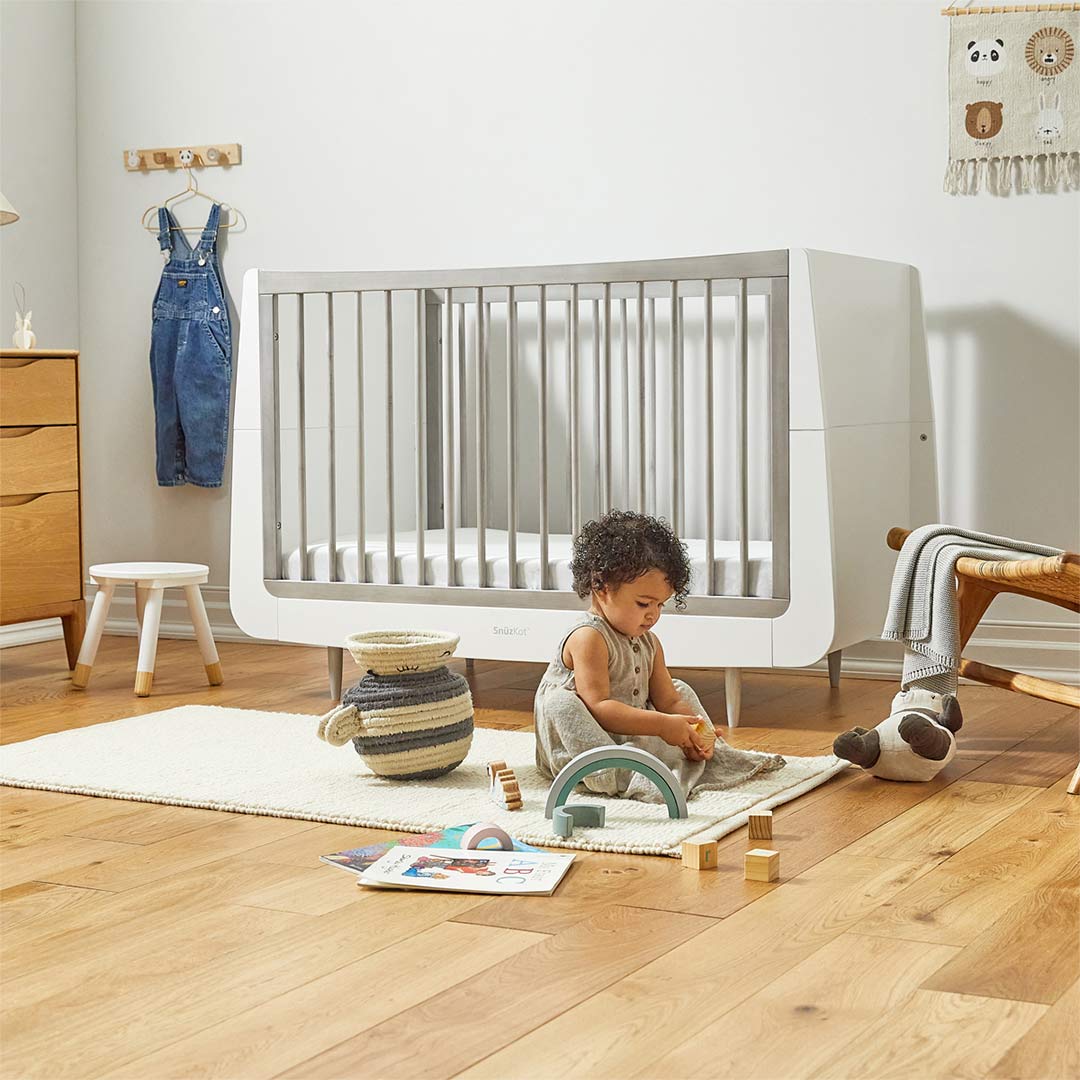 Snuzkot 3 Piece Nursery Furniture Set - The Natural Edit - Silver Birch