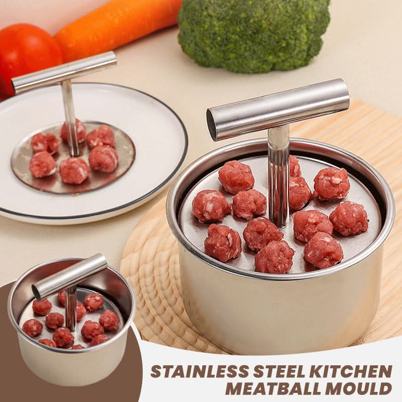 MeatMaster stainless steel meatball mould - Uniform & practical for every kitchen