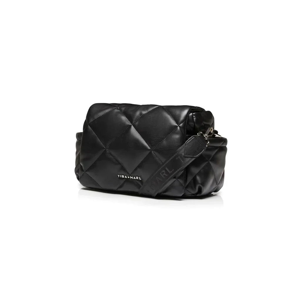 Tiba + Marl Nova Eco Compact Quilted Changing Bag | Black