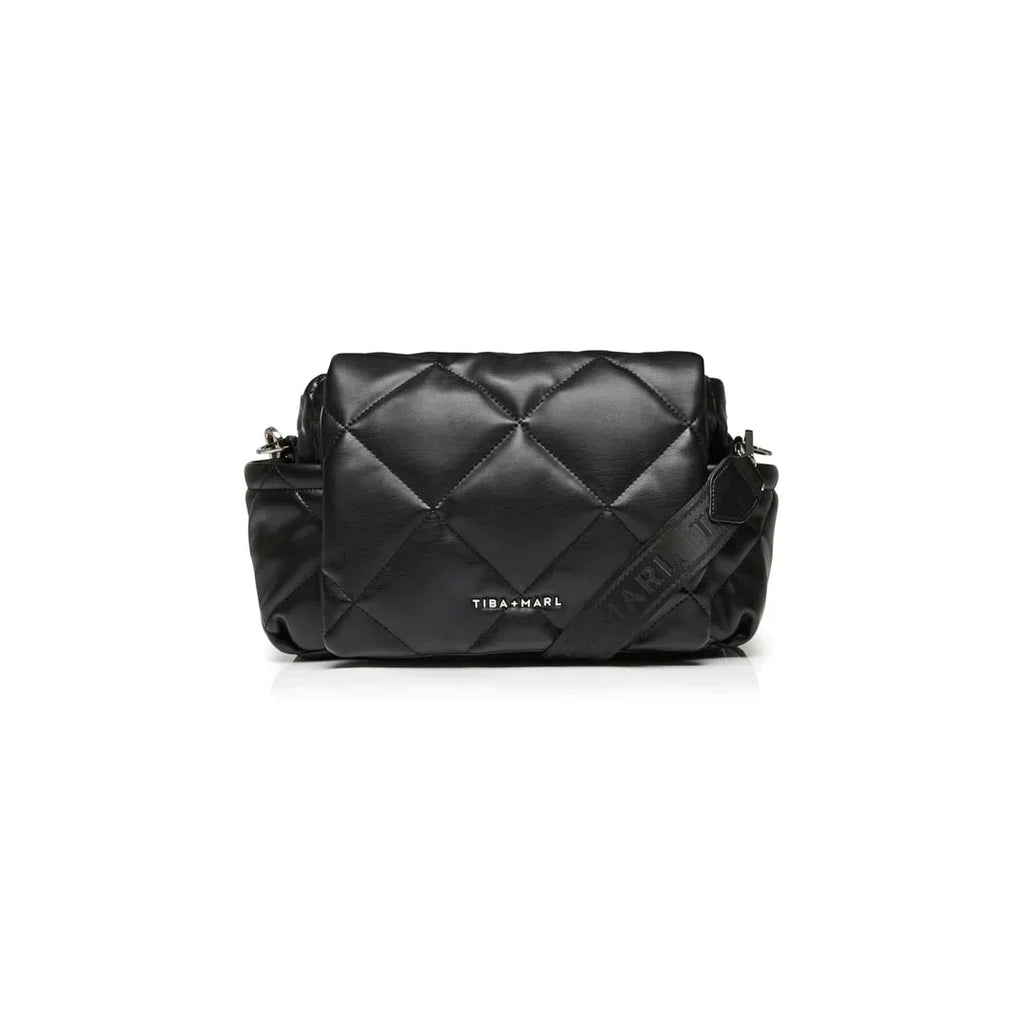 Tiba + Marl Nova Eco Compact Quilted Changing Bag | Black