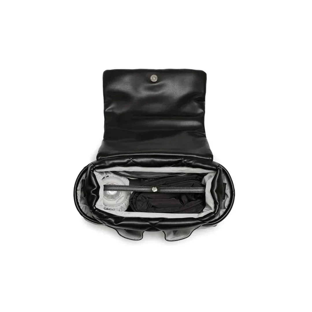 Tiba + Marl Nova Eco Compact Quilted Changing Bag | Black