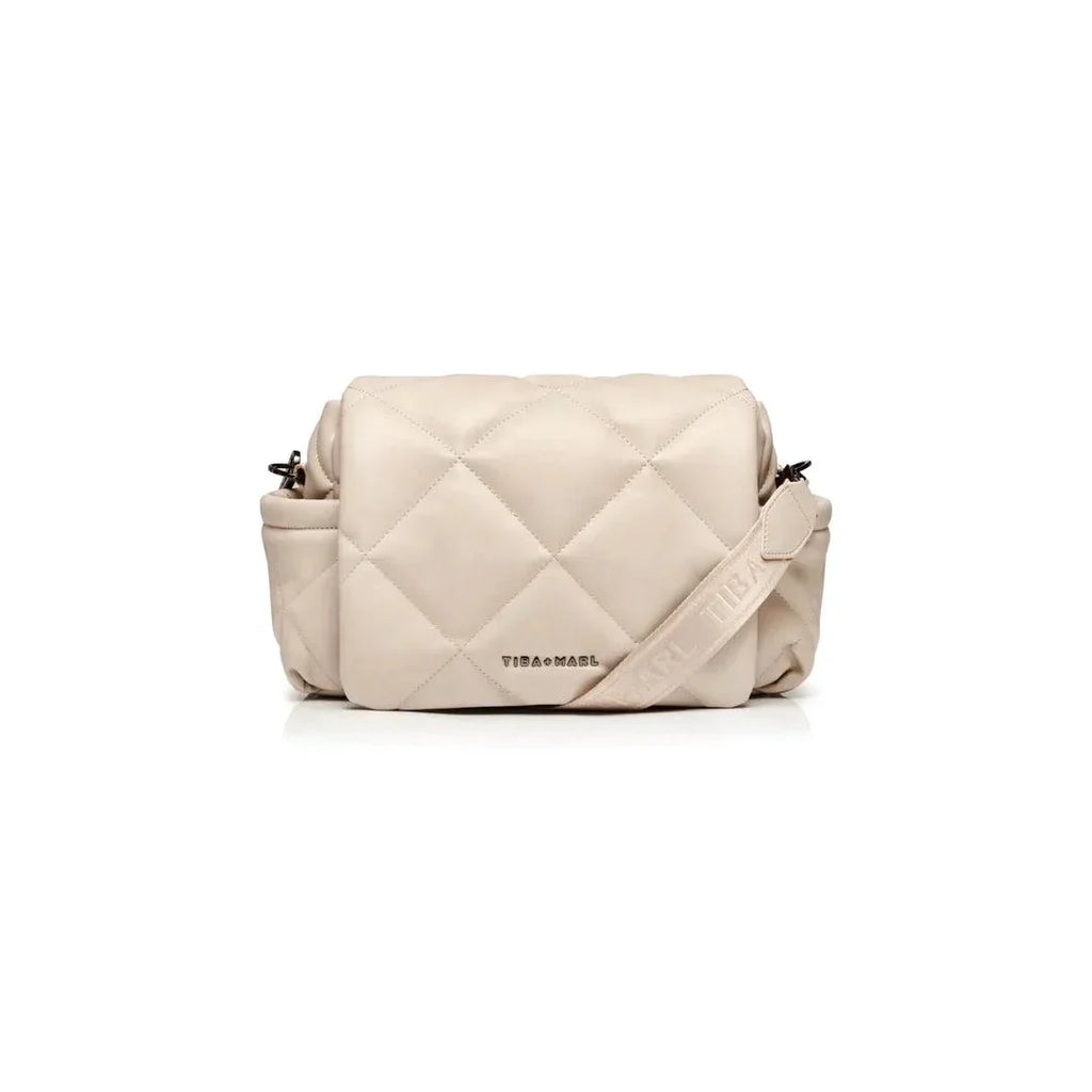 Tiba + Marl Nova Eco Compact Quilted Changing Bag | Oyster