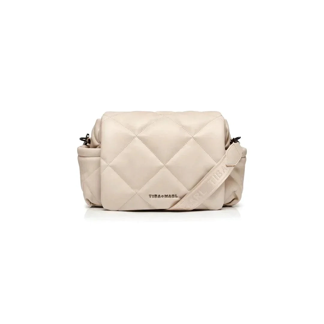 Tiba + Marl Nova Eco Compact Quilted Changing Bag | Oyster