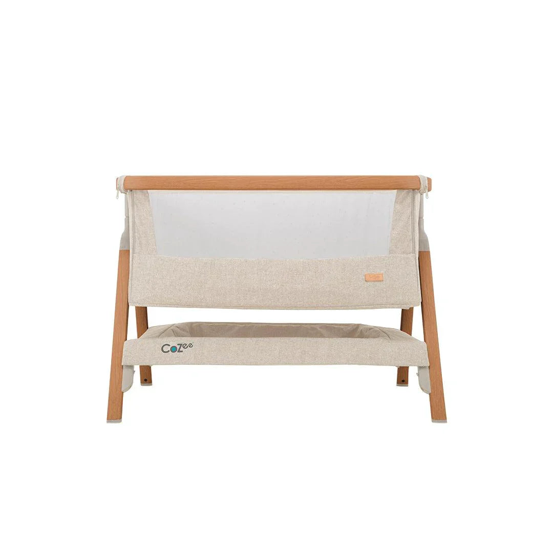 Tutti Bambini CoZee Bedside Crib - Walnut & Ecru