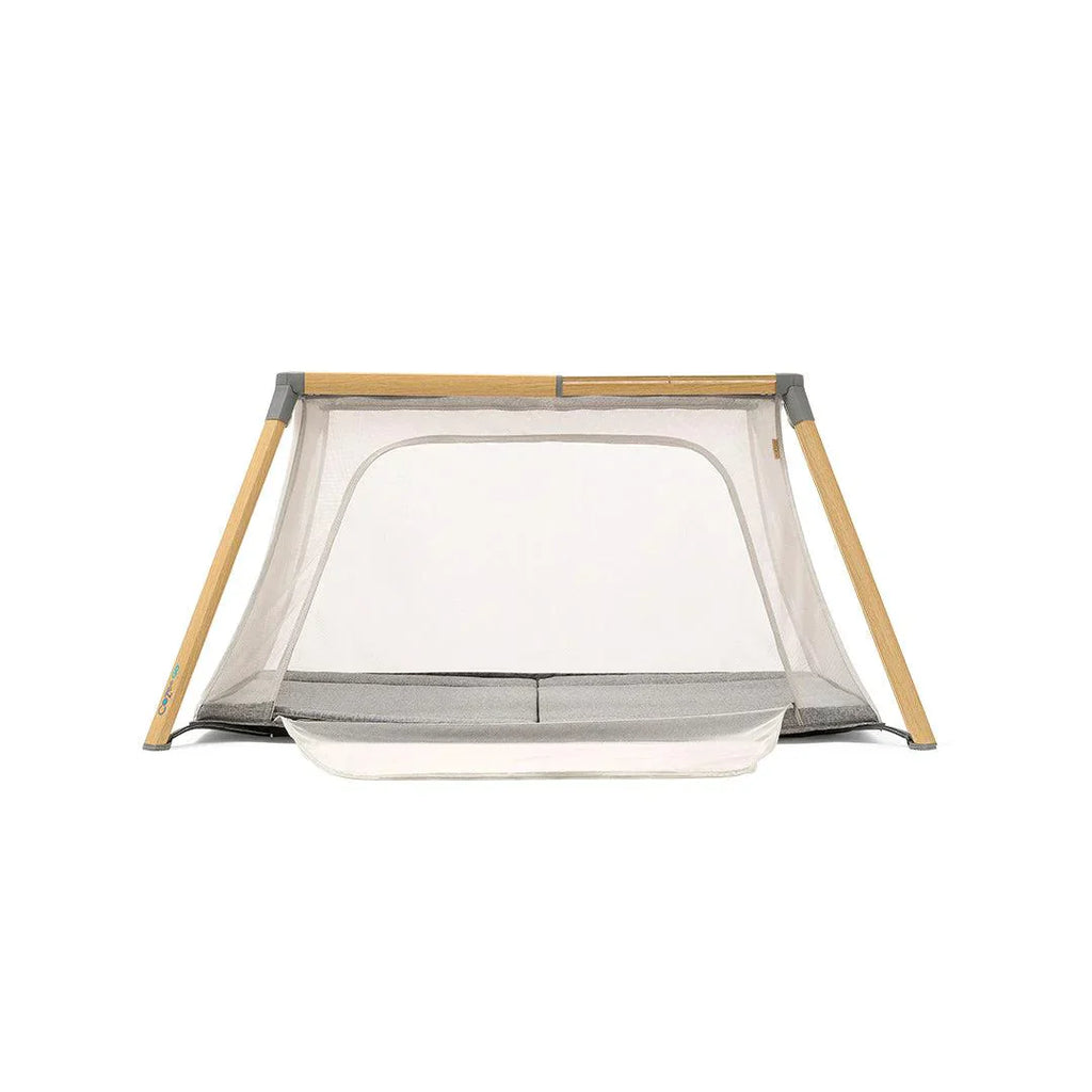 Tutti Bambini CoZee Go 3-in-1 Bassinet, Travel Cot & Playpen - Oak & Charcoal