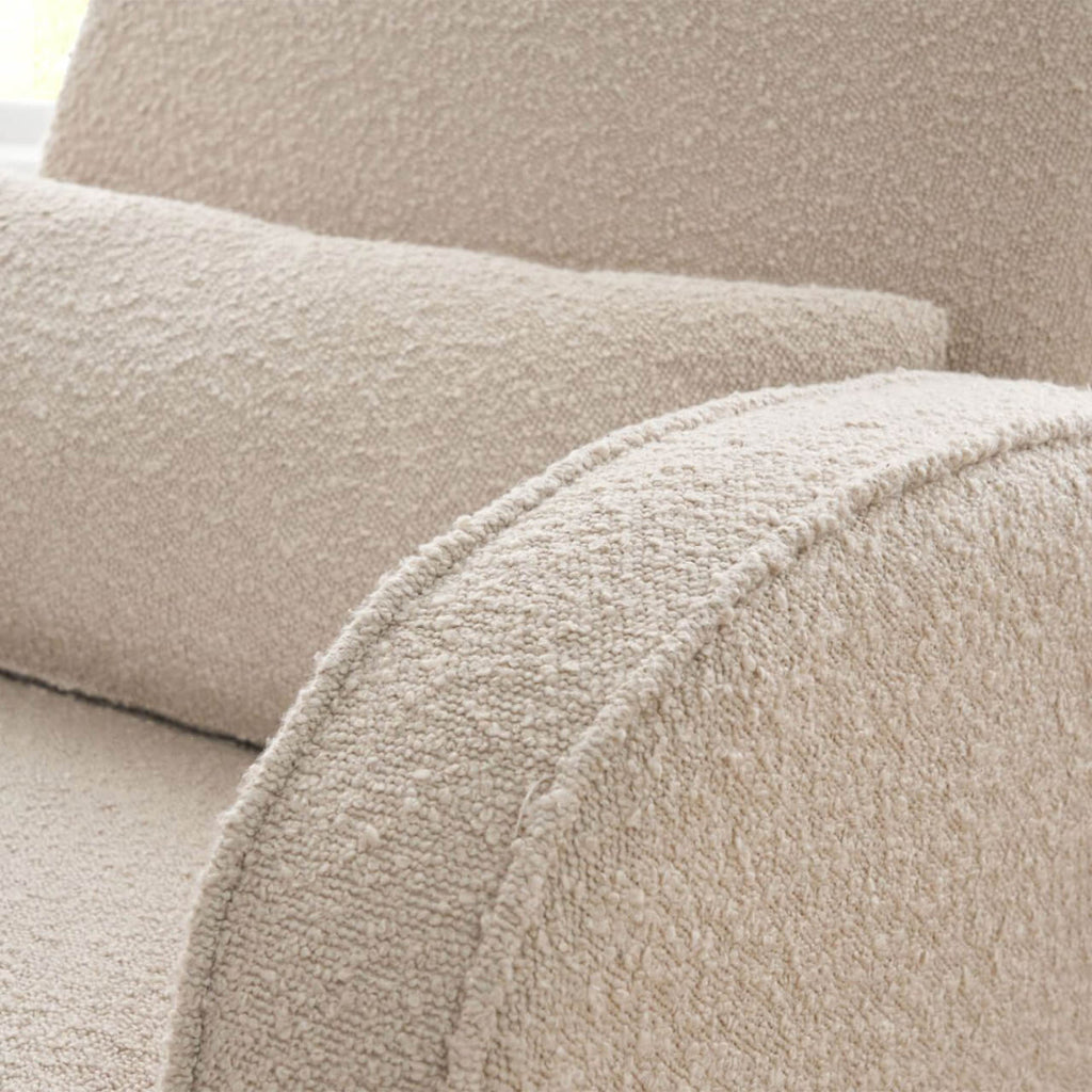 Tutti Bambini Micah Rocking Chair & Footstool - Biscuit