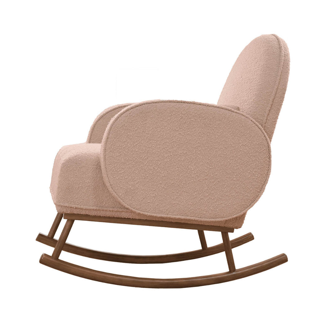 Tutti Bambini Micah Rocking Chair & Footstool - Blush