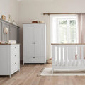 Tutti Bambini Verona 3 Piece Room Set - White/Oak