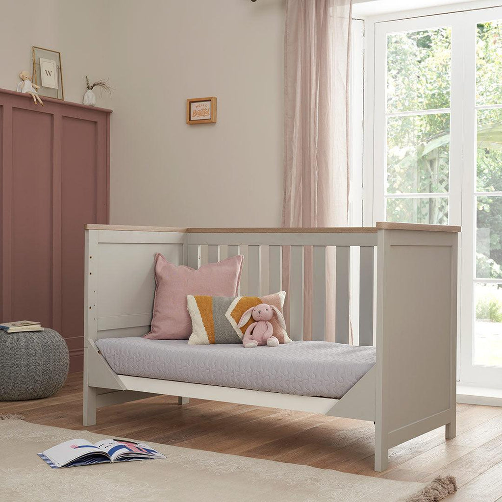 Tutti Bambini Verona 2 Piece Room Set - Dove Grey/Oak