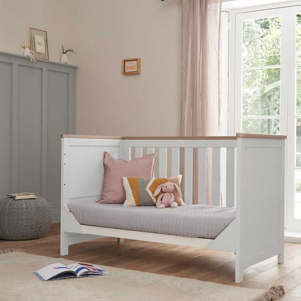 Tutti Bambini Verona 3 Piece Room Set - White/Oak