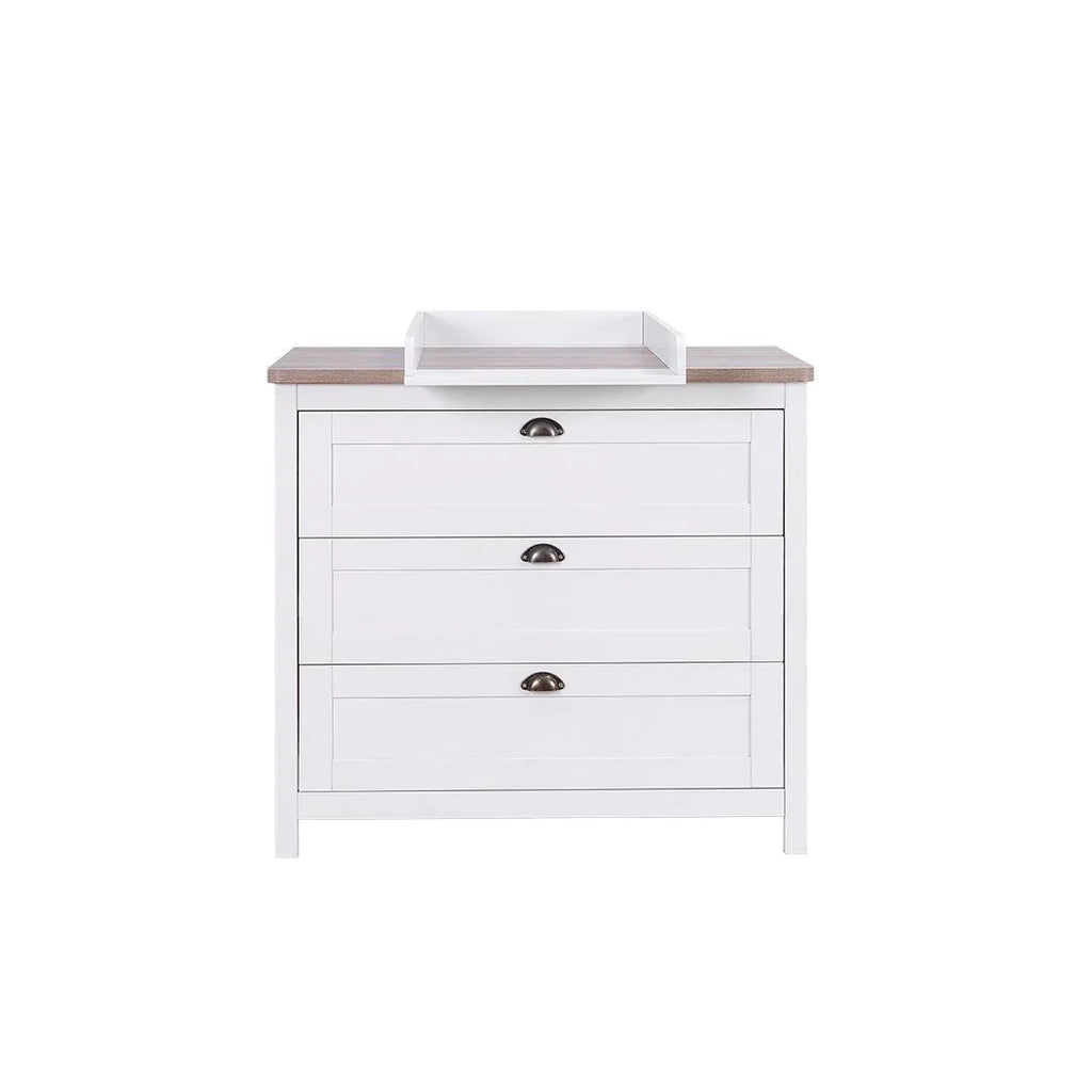 Tutti Bambini Verona 2 Piece Room Set - White/Oak