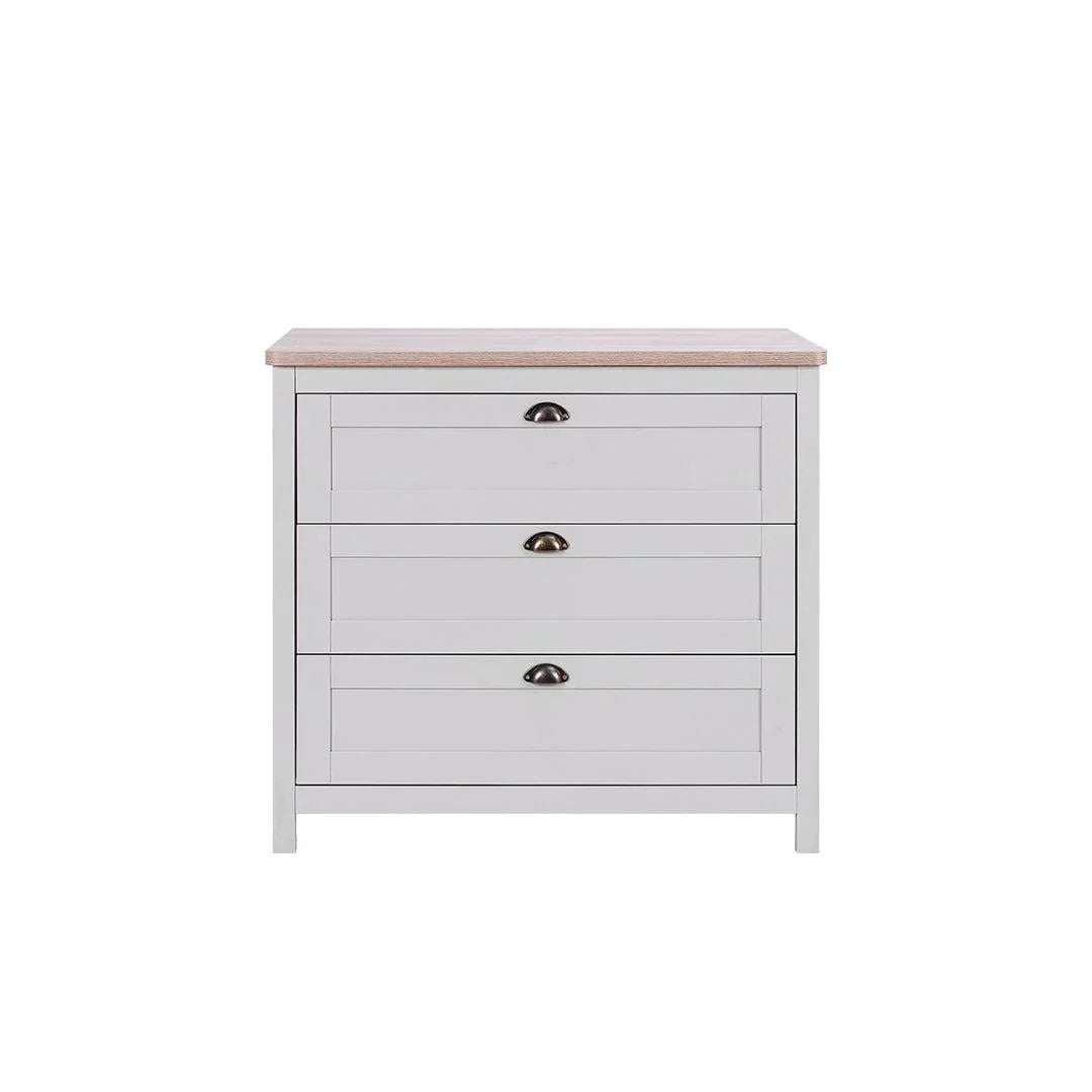 Tutti Bambini Verona 2 Piece Room Set - Dove Grey/Oak