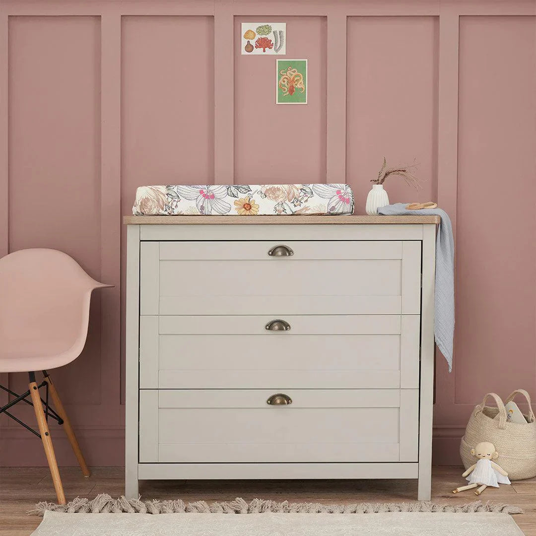 Tutti Bambini Verona 2 Piece Room Set - Dove Grey/Oak