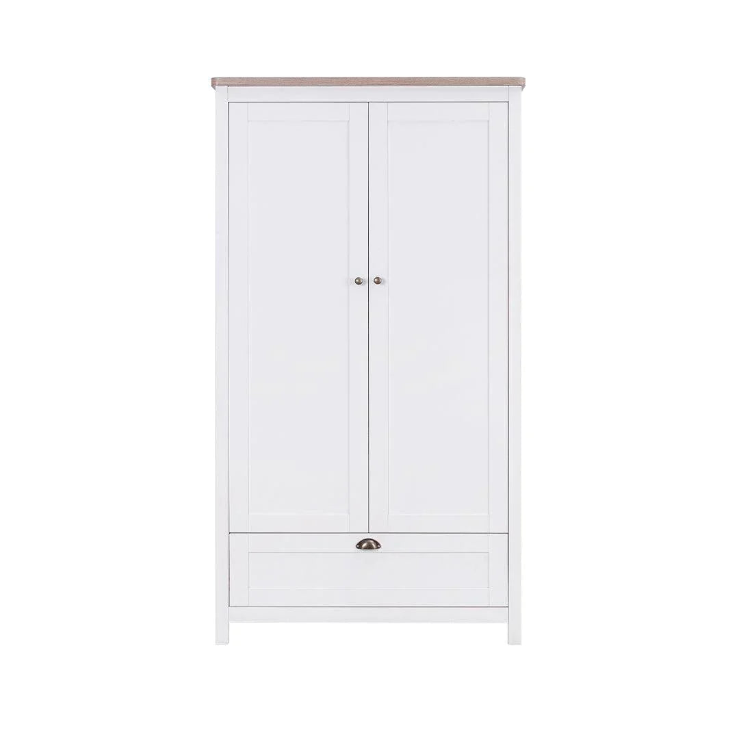 Tutti Bambini Verona 3 Piece Room Set - White/Oak