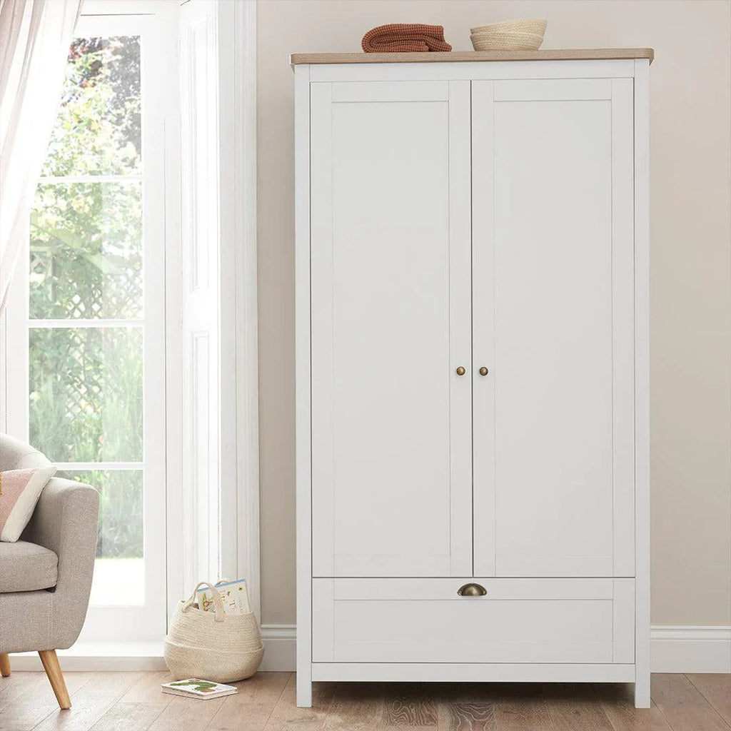 Tutti Bambini Verona 3 Piece Room Set - White/Oak